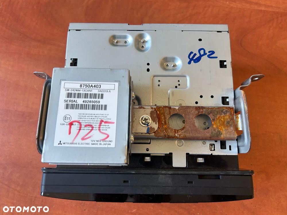 RADIOODTWARZACZ NAWIGACJA 8750A526 MITSUBISHI OUTLANDER III - 5