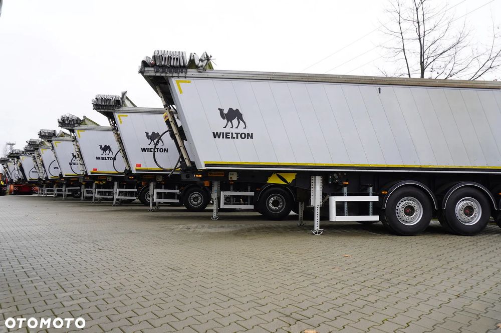 Wielton NW-3 / waga 6,2t / poj. 38 m3 / elek. dach / Teflon / 50 naczep r.2022 - 5