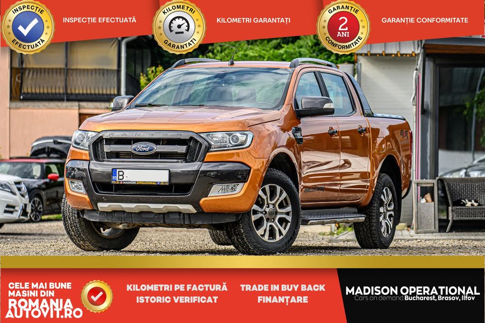 Ford Ranger Pick-Up 3.2 TDCi 4x4 Cabina Dubla WILDTRACK Aut. - 1