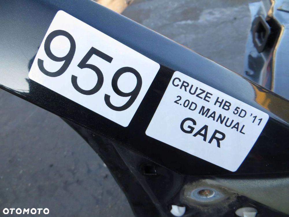 CHEVROLET CRUZE PODŁUŻNICA ĆWIARTKA PRAWA PRZÓD GAR 09- - 6