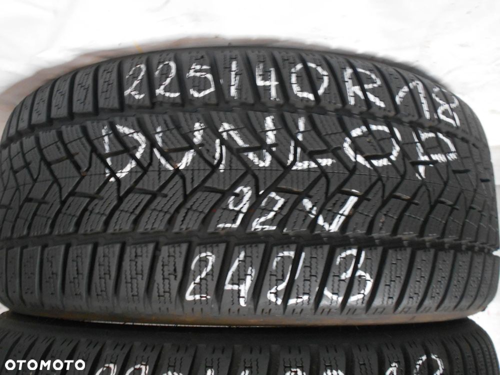 OPONY 225/40R18 DUNLOP WINTER SPORT 5 DOT 2423 9MM - 2