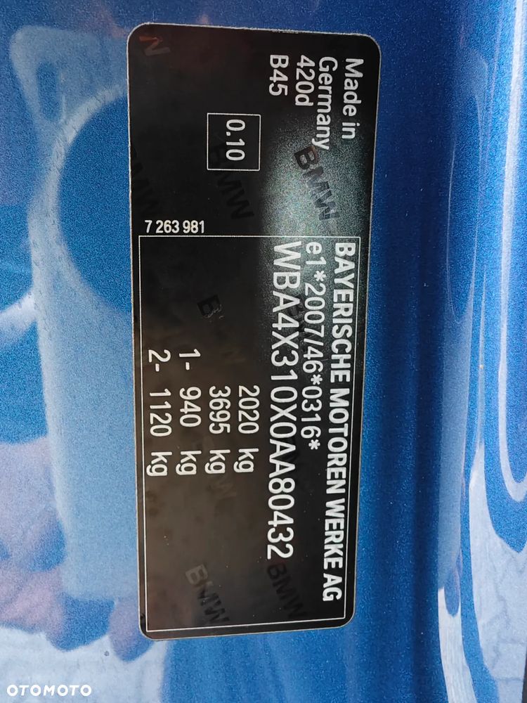 BMW Seria 4 420d Sport-Aut Sport Line - 28