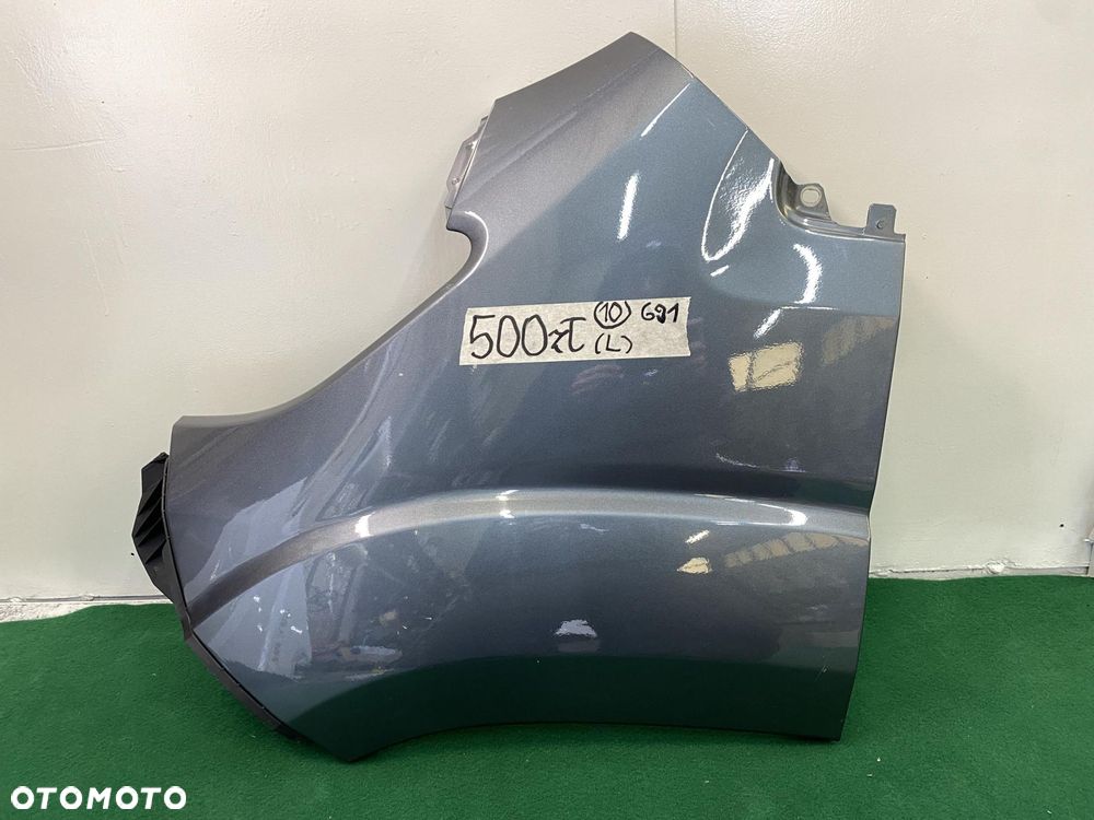 DUCATO BOXER JUMPER 14- BŁOTNIK PRZÓD lewy SZARY METALIK - 1