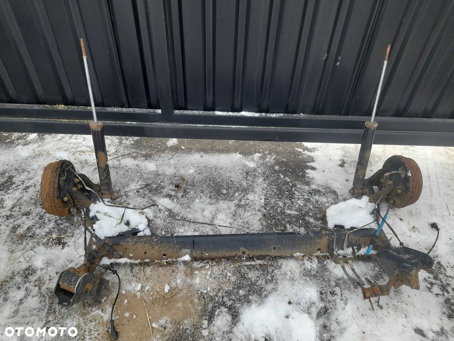 tylna belka zawieszenia tył oś tylna renault clio iii - 2