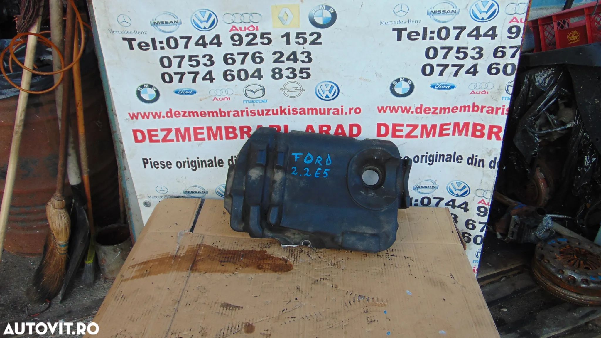 Capac Motor Ford Transit 2.2 euro 5 dezmembrez transir 2.2 tractoine fata si spate - 1