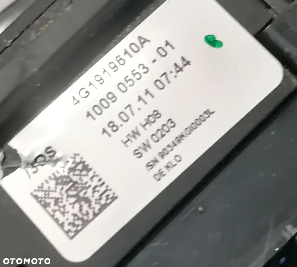 AUDI A6 C7 12r PANEL RADIA MMI 4G1919610A - 3