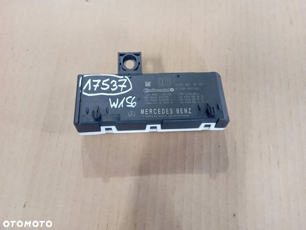 MERCEDES GLA W156 2.2 CDI MODUŁ STEROWNIK KLAPY BAGAŻNIKA A2469003615 - 1