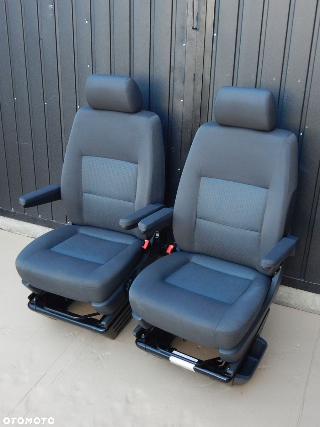 VW T5 T6 MULTIVAN KAMPER fotel OBROTOWY kierowcy pasażera prawy lewy przód - 3