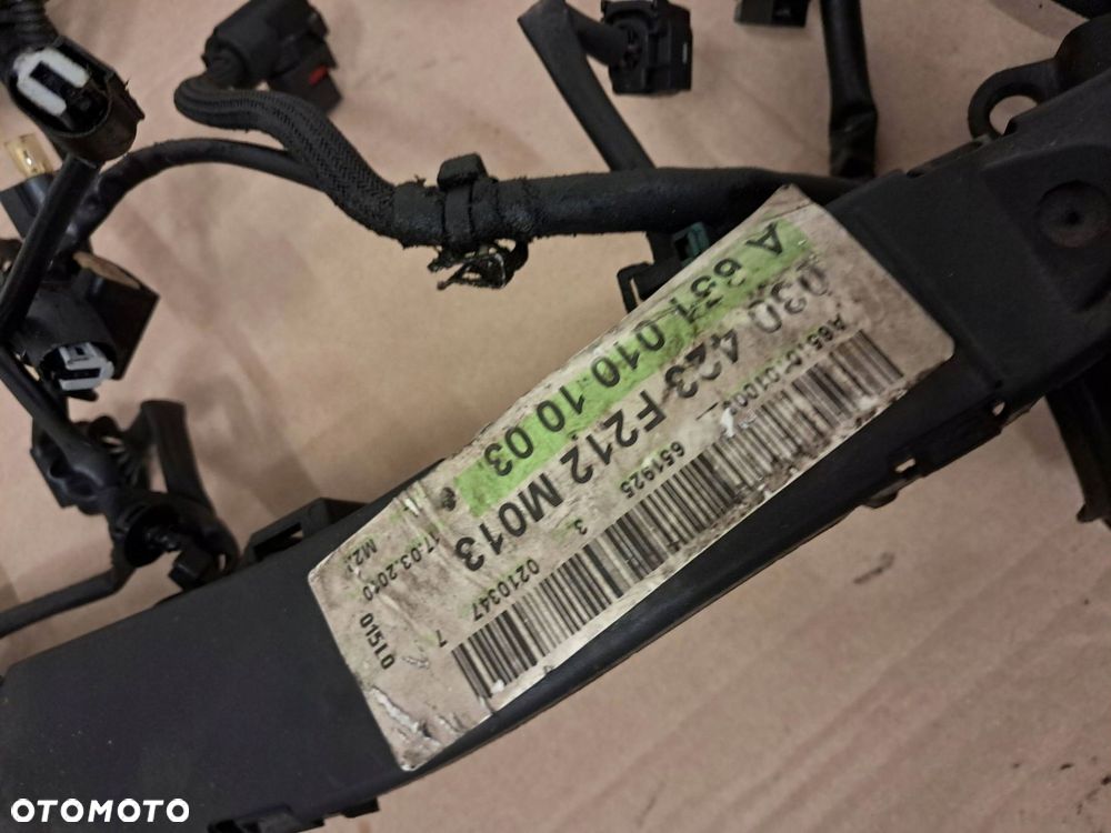 mercedes w212 2.2 cdi 651925 wiązka instalacja przewodów silnik a6511505633 - 5