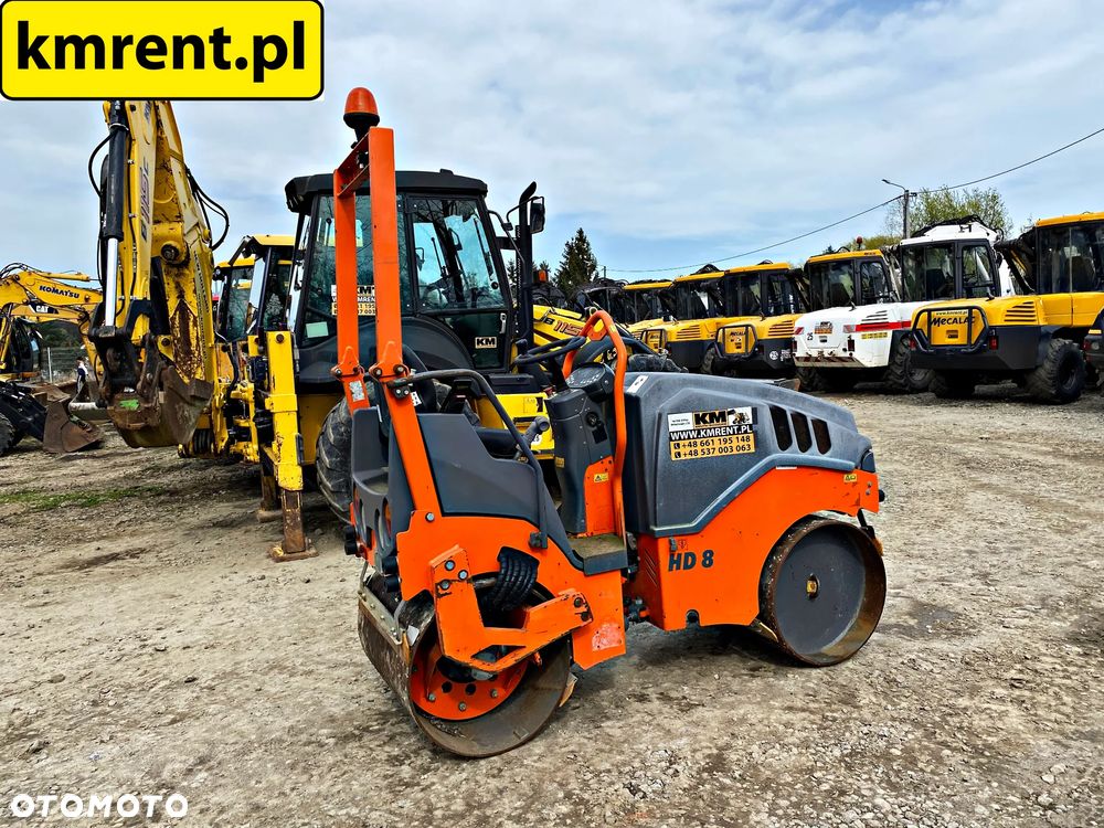 Hamm HD 8 WALEC 2017R. | BOMAG BW80 BW100 DYNAPAC CC1000 - 8