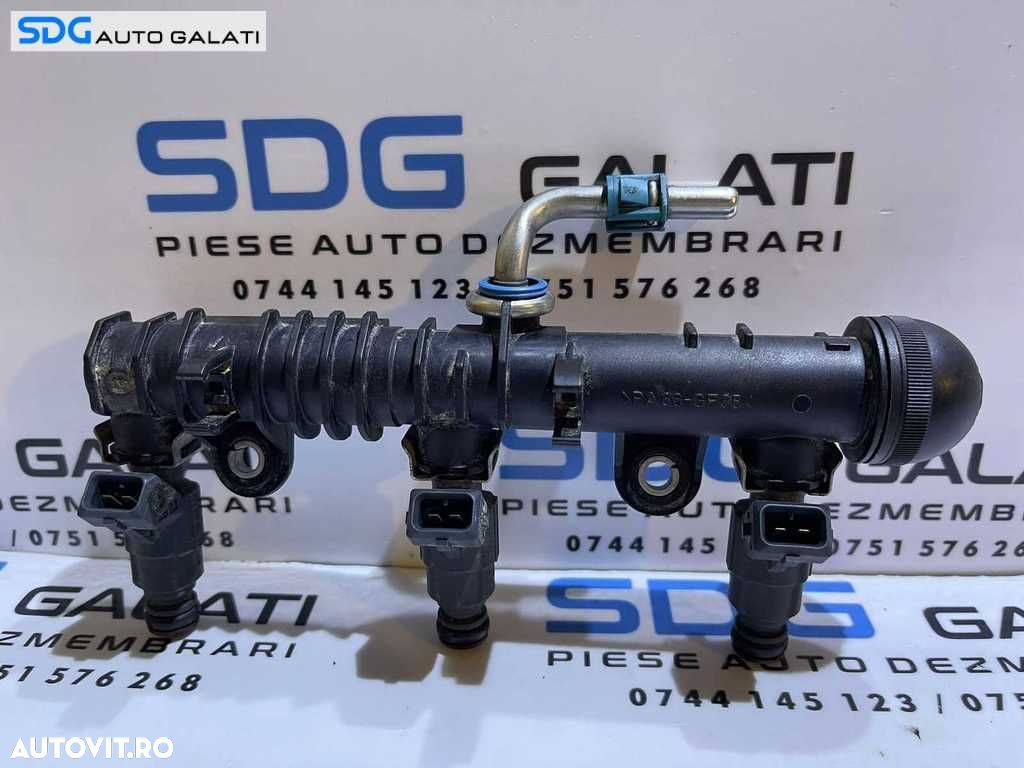Rampa Presiune cu Injector Injectoare Opel Agila A 1.0 2000 - 2006 Cod 0280151075 1928404259 02801559655[S0278] - 1
