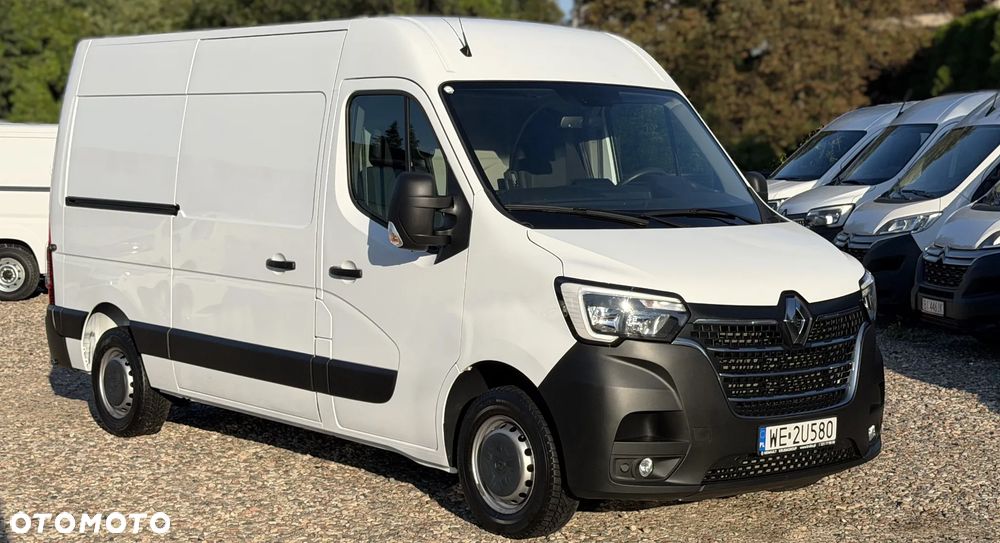 Renault MASTER L2H2 VAN Extended Grip przystosowany fabrycznie do jazdy po grząskim terenie, Mocny silnik 2.3dci 150KM Wzmocniony DMC:3.5t Ładowność 1361kg, Klimatronic, Fotel PNEUMATYCZNY, Kamera cofania, Parktroniki, Minibar, Tempomat, MP3, Bluetooth, USB, Lustro Wide View, Zawiasy drzwi 270', Zabudowa ładowni z instalacją DEFA 230V pod Serwis lub Warsztat, Nowe opony zimowe! - 4