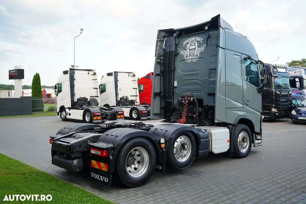 Volvo FH 540 / 6x2 / RETARDER / I-PARK COOL / ÎMPINGĂTOR / PUNTE DE DIRECȚIE / RIDICATIVĂ / SUSPENSIE PNEUMATICĂ / PIELE / IMPORTAT DIN GERMANIA / EURO 6 - 7