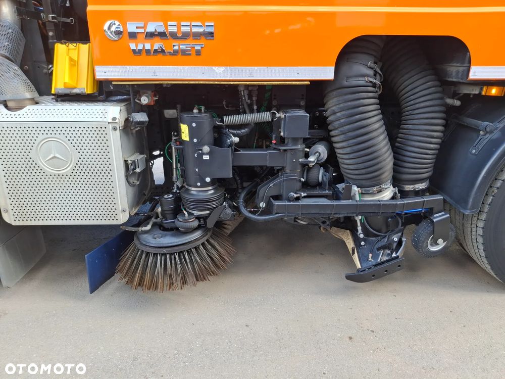 Mercedes-Benz Actros 1932 Zamiatarka FAUN Szczotki L/R Odchwaszczarka Szczotki Przednie 2014r PM10 Rura Do Liści Dodatkowy Zbiornik Wody Hydrostat Pneumatyka 3237 MTH - 6