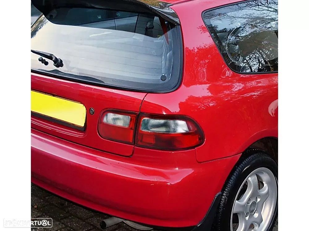 Faróis / farolins traseiros JDM look para Honda Civic 92-95 2 / 3/ 4 portas (EG, EJ, EH) red / white (vermelho e branco) - 4