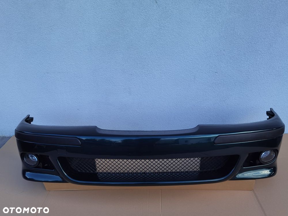 ZDERZAK BMW E39 M PAKIET OXFORDGRUEN 324 PRZEDNI PRZÓD ORYGINALNY WYSYŁKA BDB - 1