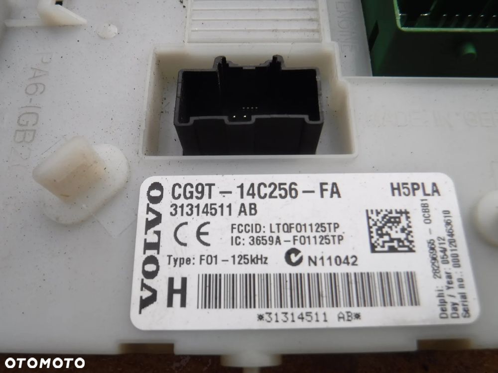 Volvo S60 II V60 Xc60 modul BSI komfortu CG9T-14C256-FA skrzynka bezpiecznikow - 2