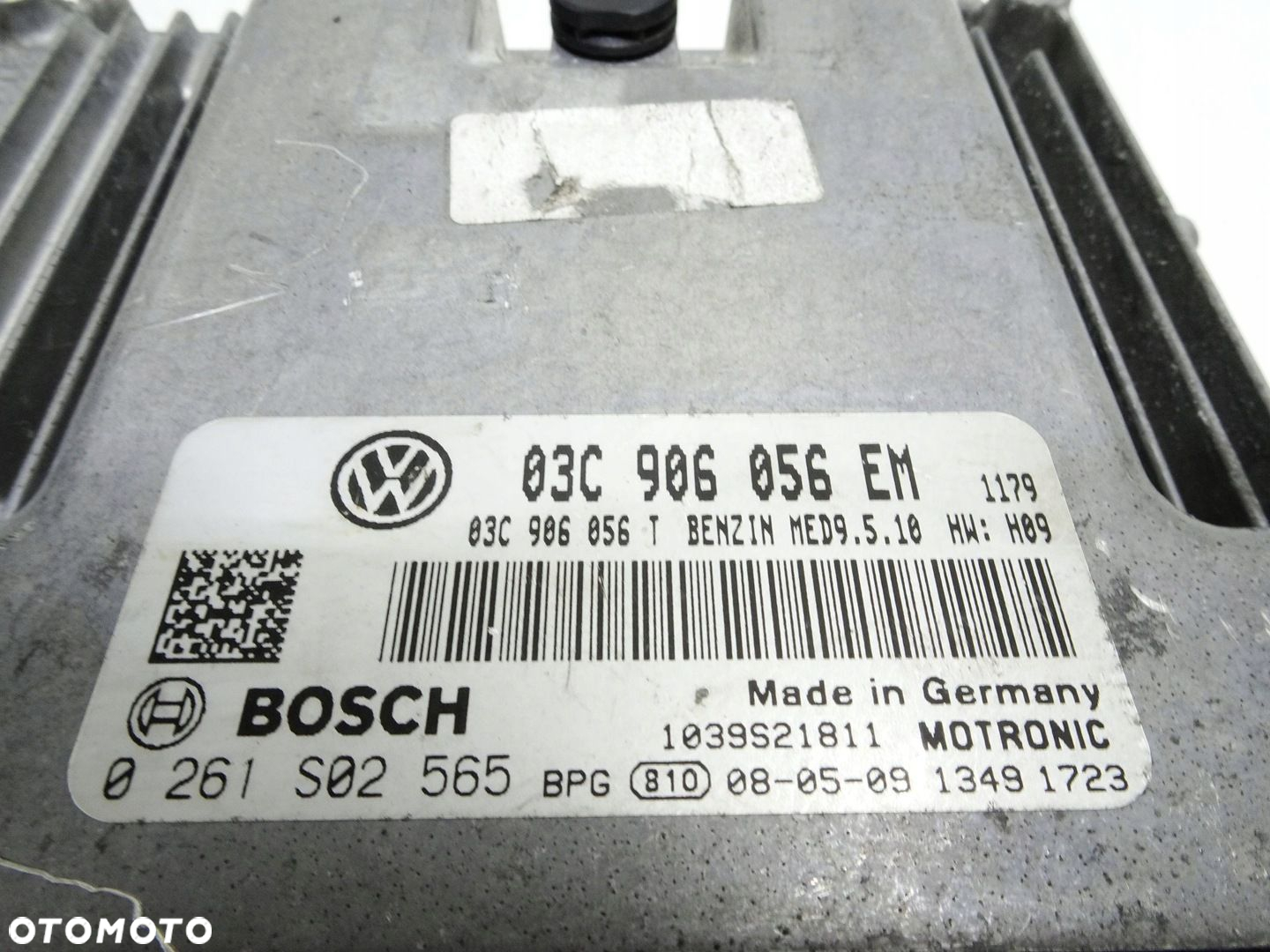 VW GOLF VI 1.6 FSI - KOMPUTER STEROWNIK SILNIKA - 3