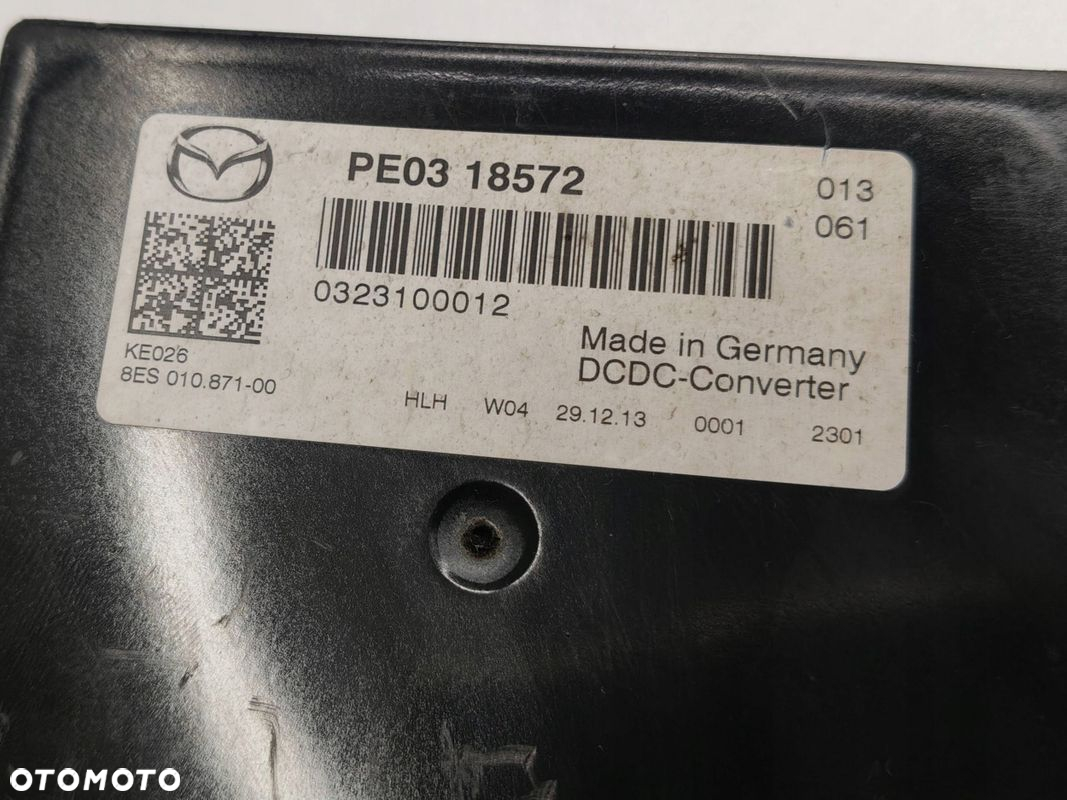 MODUŁ NAPIĘCIA MAZDA 3 BM 6 GJ CX5 CX3 PE0318572 PE03-18572 - 3