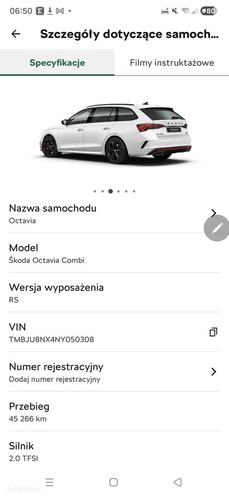 Skoda Octavia 2.0 TSI RS 245 DSG - 36