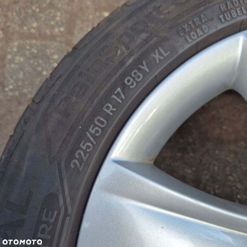 LATO KOŁA 225/50 R17 ORYGINAŁ SKODA YETI SUPERB OCTAVIA TOURAN ALHAMBRA - 8