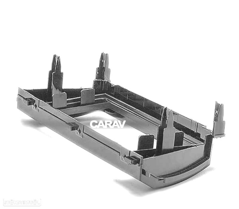 MOLDURA ADAPTADOR PRETO BRILHO PARA RADIO 2-DIN PARA TOYOTA COROLLA 13-16 - 4