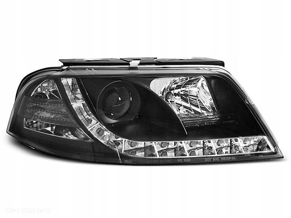 LAMPY REFLEKTORY VW PASSAT 3BG 00-05 LED RL BLACK
