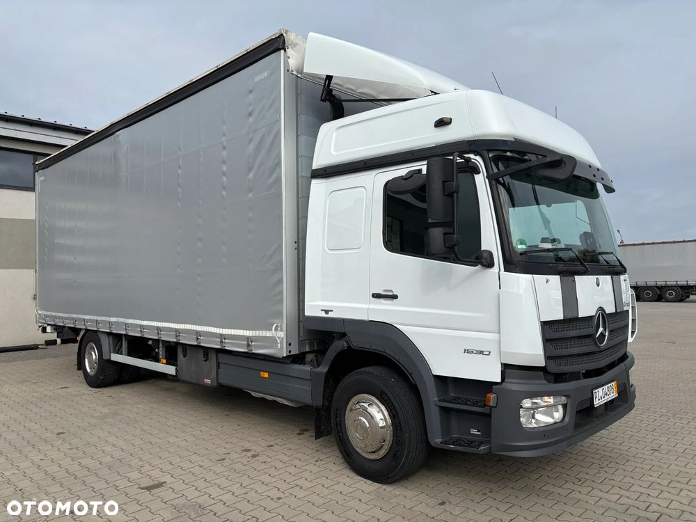 Mercedes-Benz ATEGO 1530 firanka , winda , 16 ton DMC , zaczep do przyczepy , kabina sypialna , z Niemiec, (1527, 1524, 1630, 1627, 1624) 6 cylindrów , sypialka, duże zbiorniki - 6