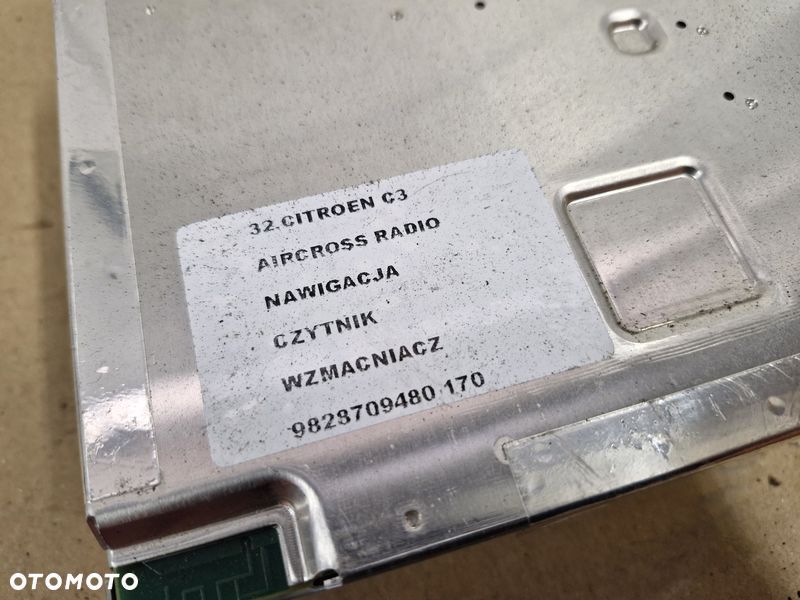 citroen c3 aircross 1 i radio nawigacja navi czytnik 9828709480 - 3