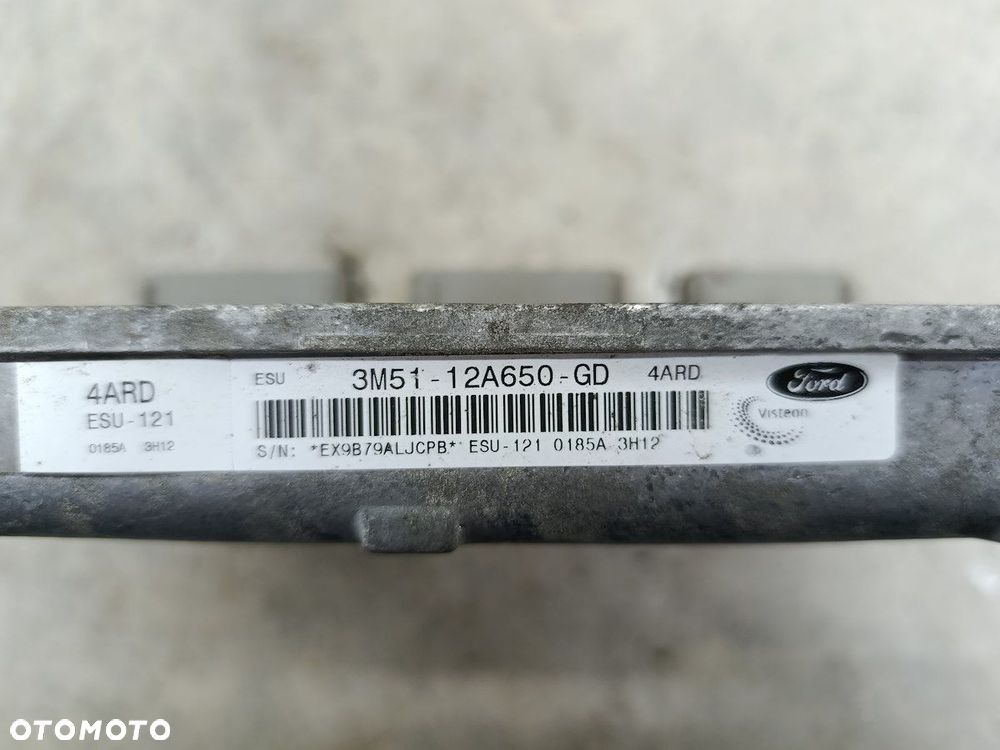 KOMPUTER, STEROWNIK FORD FOCUS C-MAX 3M51-12A650-GD 4ARD 1.8 16V - 5