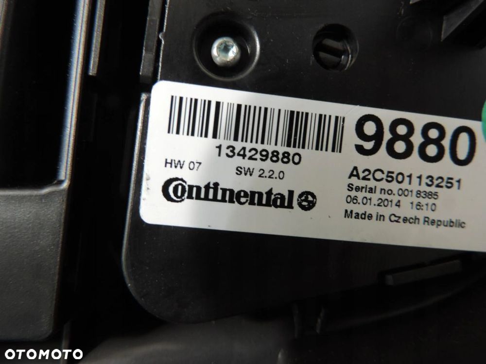 RADIO CD 450 CD450 OPEL MOKKA 94551140 - 8