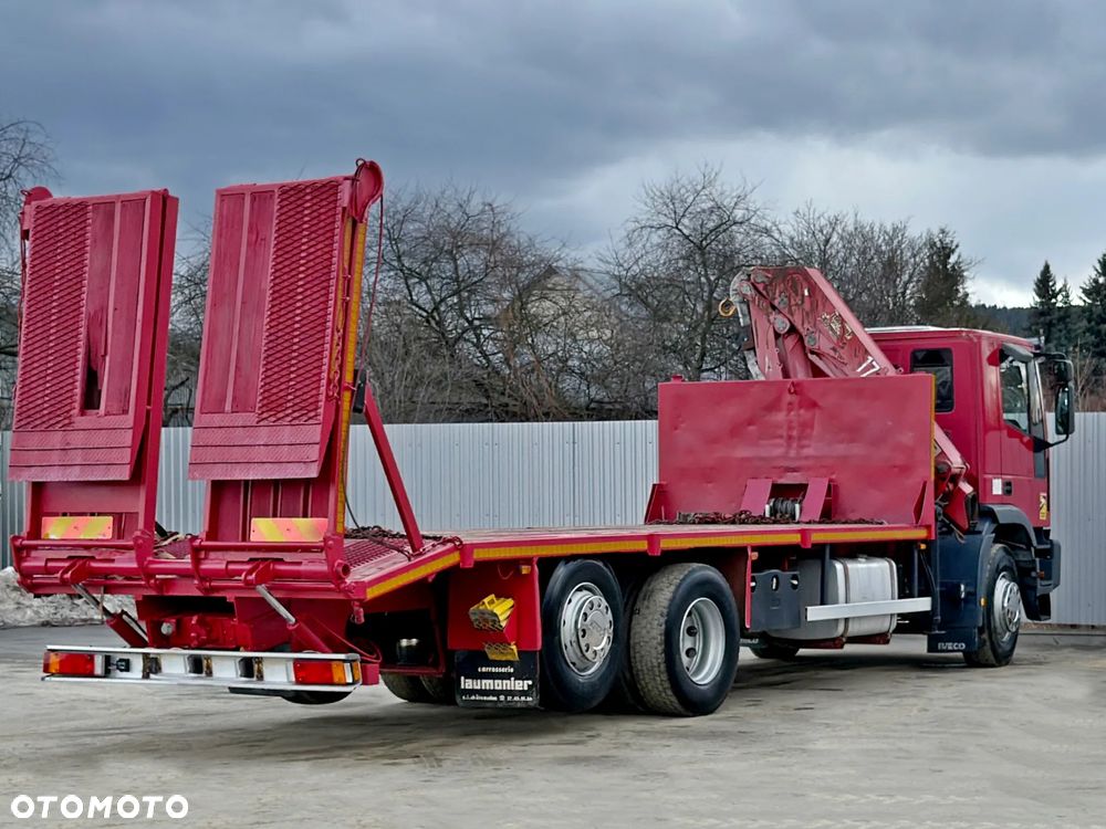 Iveco EUROTEC 260E31 * LAWETA 7,30 m * HMF 1723 K3 (B3) * STAN BDB - 9
