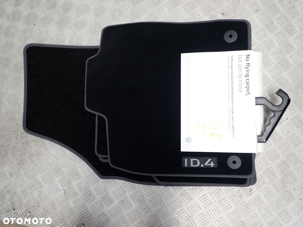 DYWANIKI WELUROWE PRZÓD TYŁ VW ID.4 ORYGINAŁ 11B061270 RADOM - 1