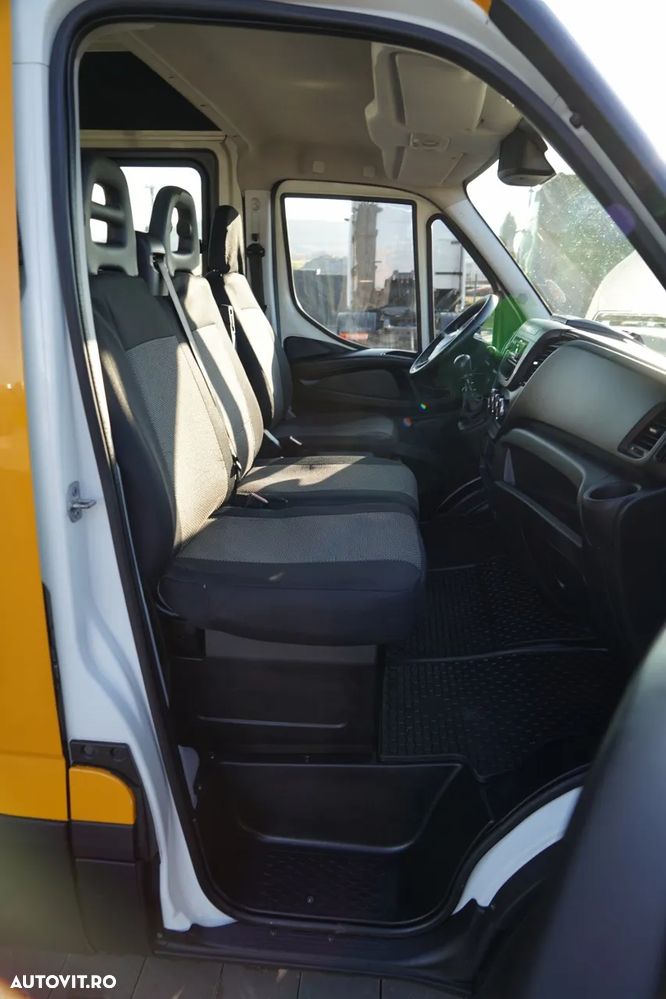 Iveco DAILY 35-140 / CU OPȚIUNI / 7 LOCURI / TABLĂ / DUBIȚĂ / IMPORTAT - 32