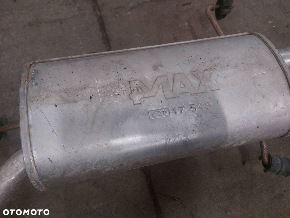 TŁUMIK WYDECH KOŃCOWY + ŚRODKOWY OPEL CORSA C 1.2 16v - 4