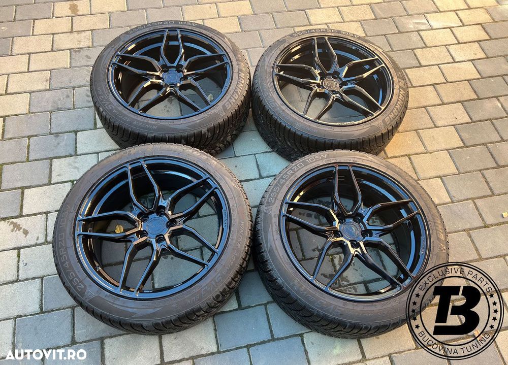 Set Jante Aliaj Concaver CVR3 R20 5X112 cu Anvelope Iarna 255/45/20 - 4