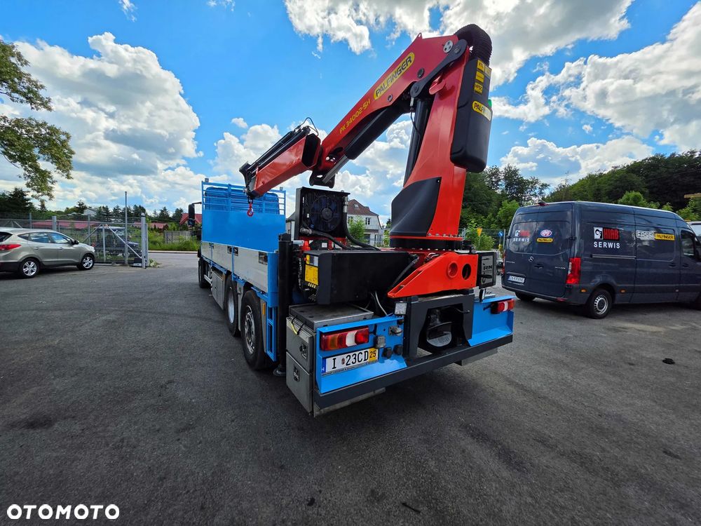 Mercedes-Benz ANTOS 6x2 oś skrętna , kontnery , PALFINGER 34002 - 11
