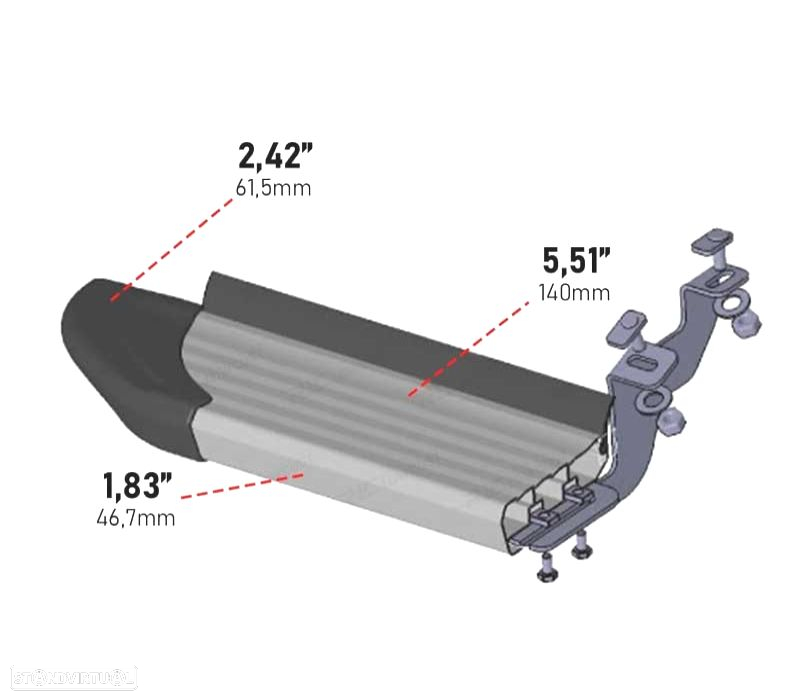 ESTRIBOS LATERAIS VOLKSWAGEN VW AMAROK 10- - 3