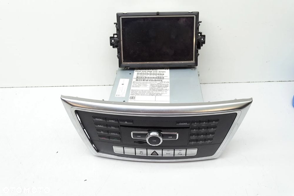 MERCEDES ML W166 Radio Nawigacja Z Wyświetlaczem Wyświetlacz 1669009808  1729016500 - 2