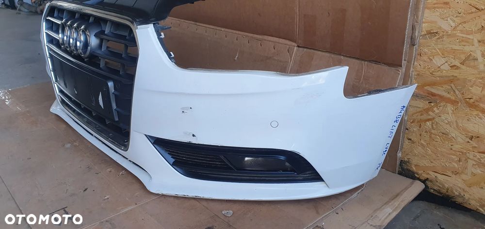 Zderzak przód przedni Audi A4 B8 Lift LY9C - 6