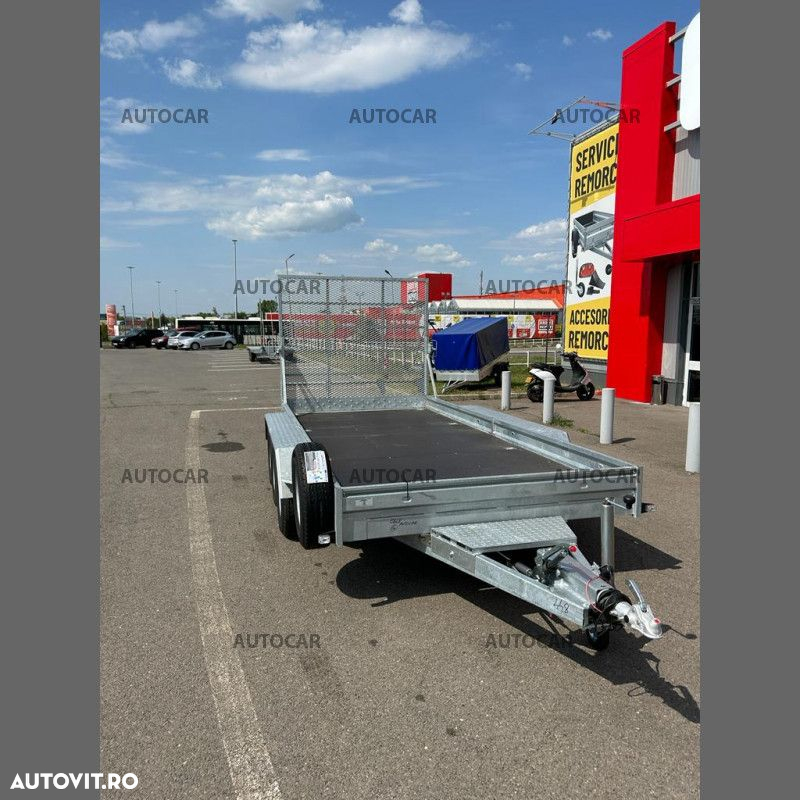 Autocar Platforma,trailer  cu trei axe pentru transport de utilaje  K4535 - 2