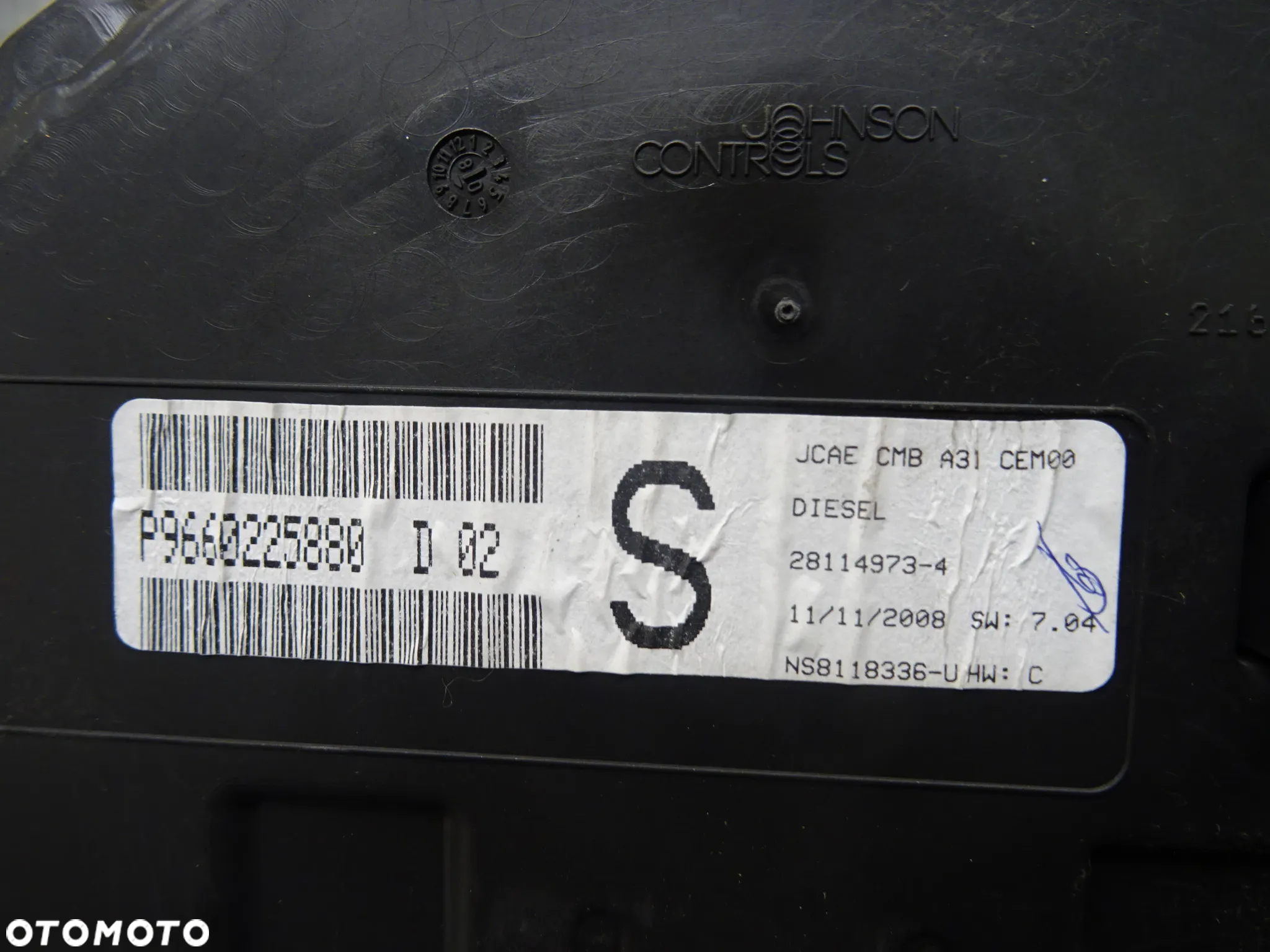 CITROEN C3 I LIFT 5D 1.4HDI ZEGAR LICZNIK 9660225880 - 4