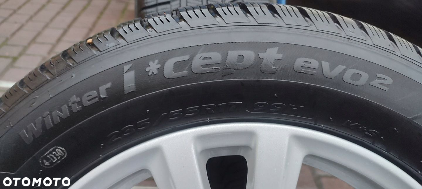 Opony Zimowe Hankook Winter ICept Evo2 235/55/17 99H 2018r 2x6mm Para - 7