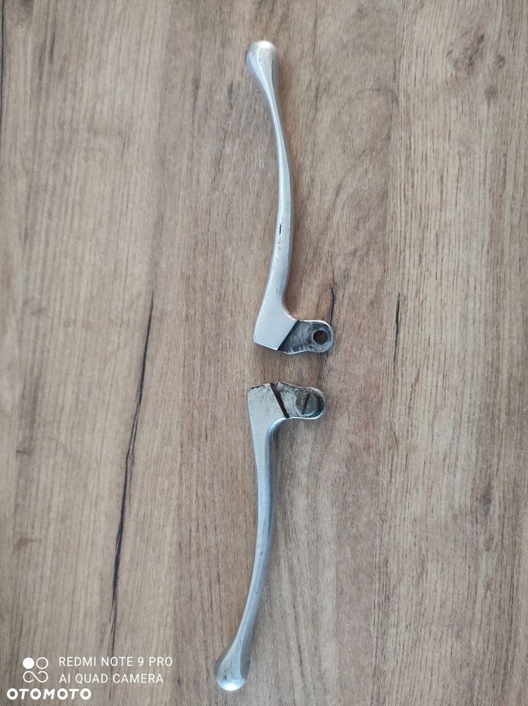 DDR oryginalne klamki klamka hamulec sprzęgło MZ 250ts komplet 9.261