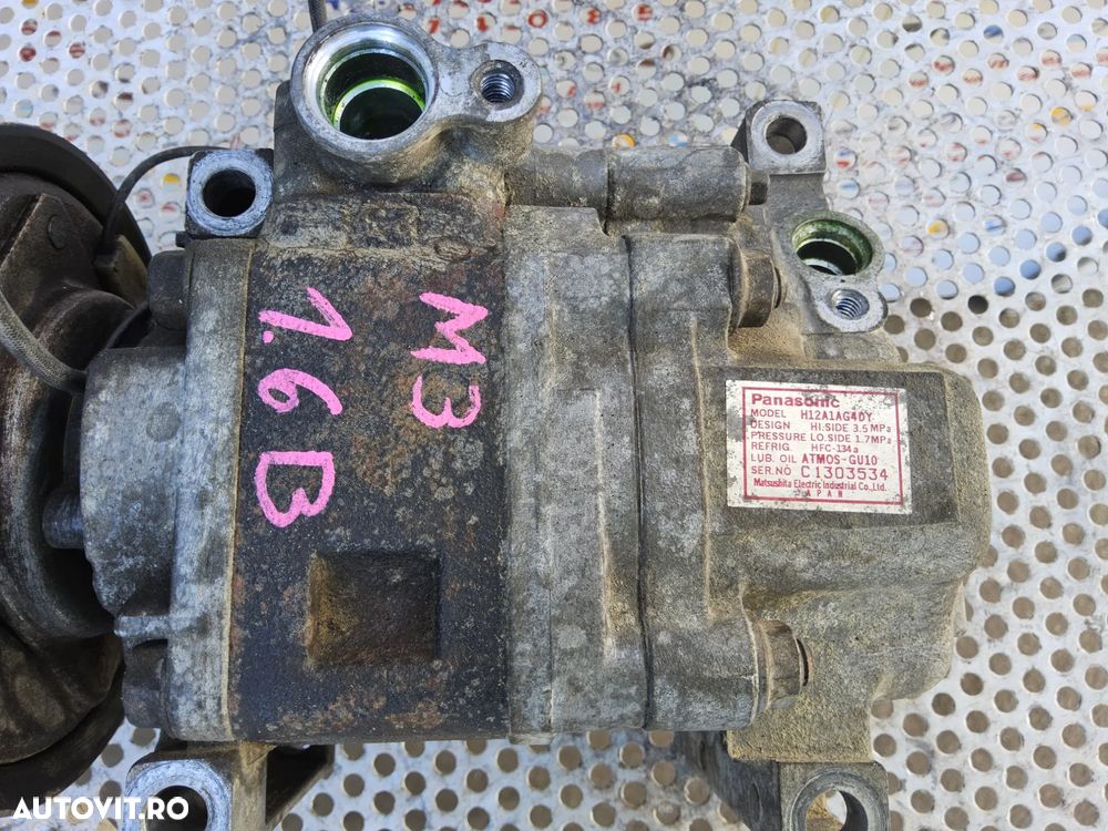 Compresor clima Mazda 3 1.6 benzina 2003-2009 bk cod h12a1ag4dy - 2