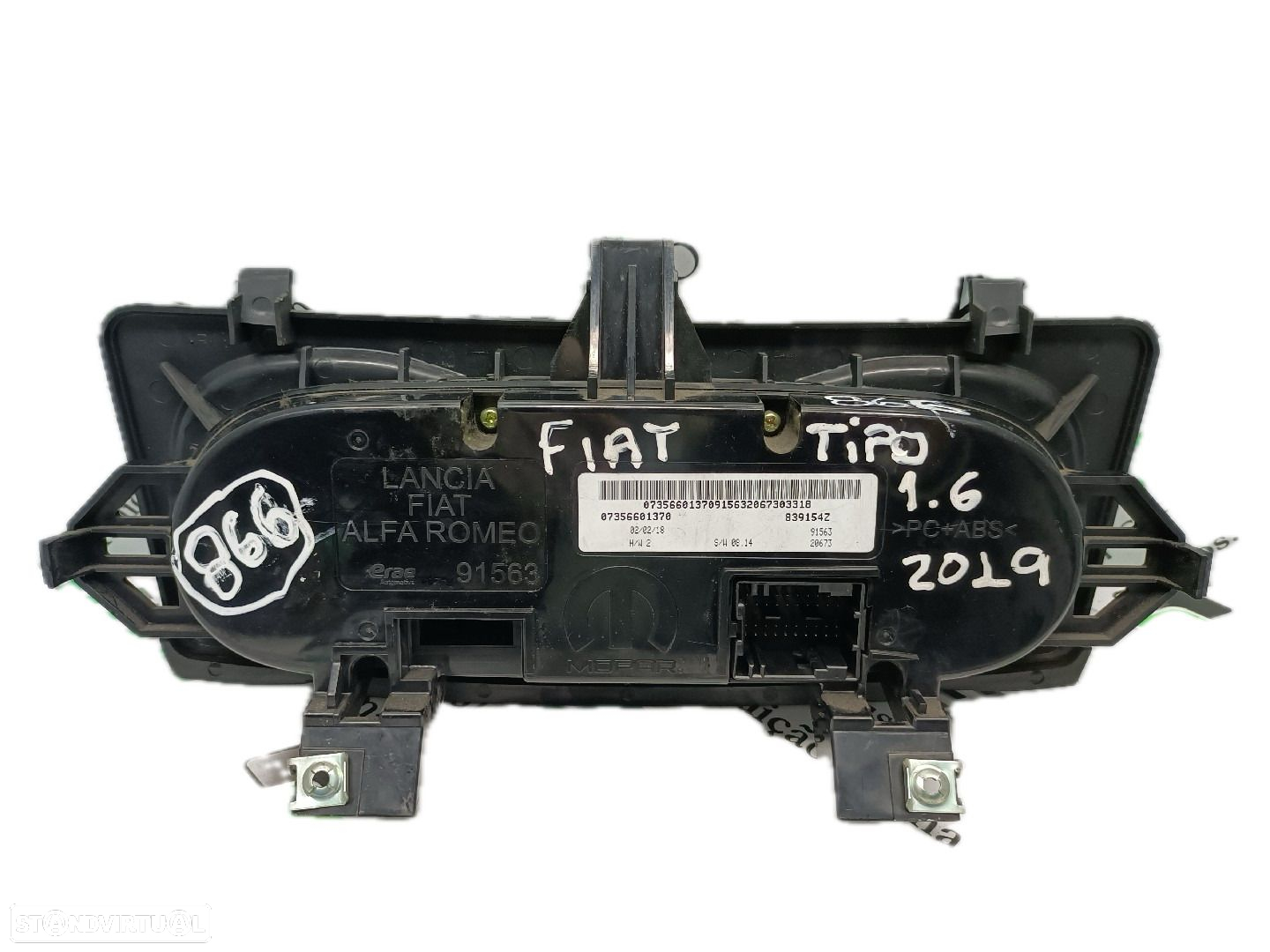 Comando / Botão De Sofagem / Climatronic Fiat Tipo Hatchback (356_) - 2