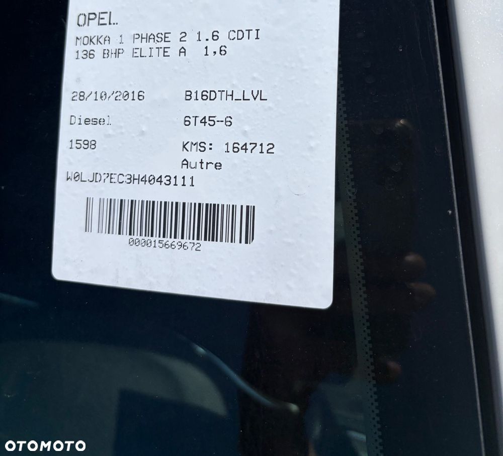 Opel Mokka X 1.6 CDTI Elite - 13