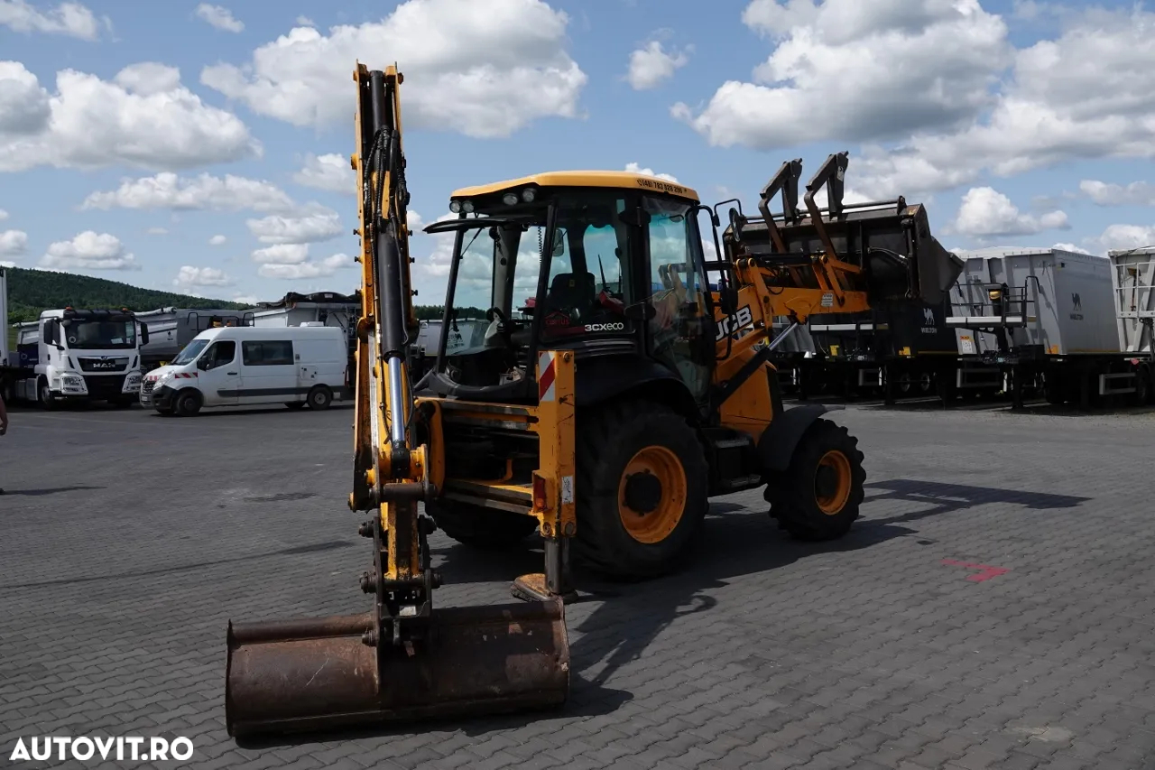 JCB 3CXCAEC / EXCAVATOR / MANETĂ DE SERVICIU / 2011 - 8