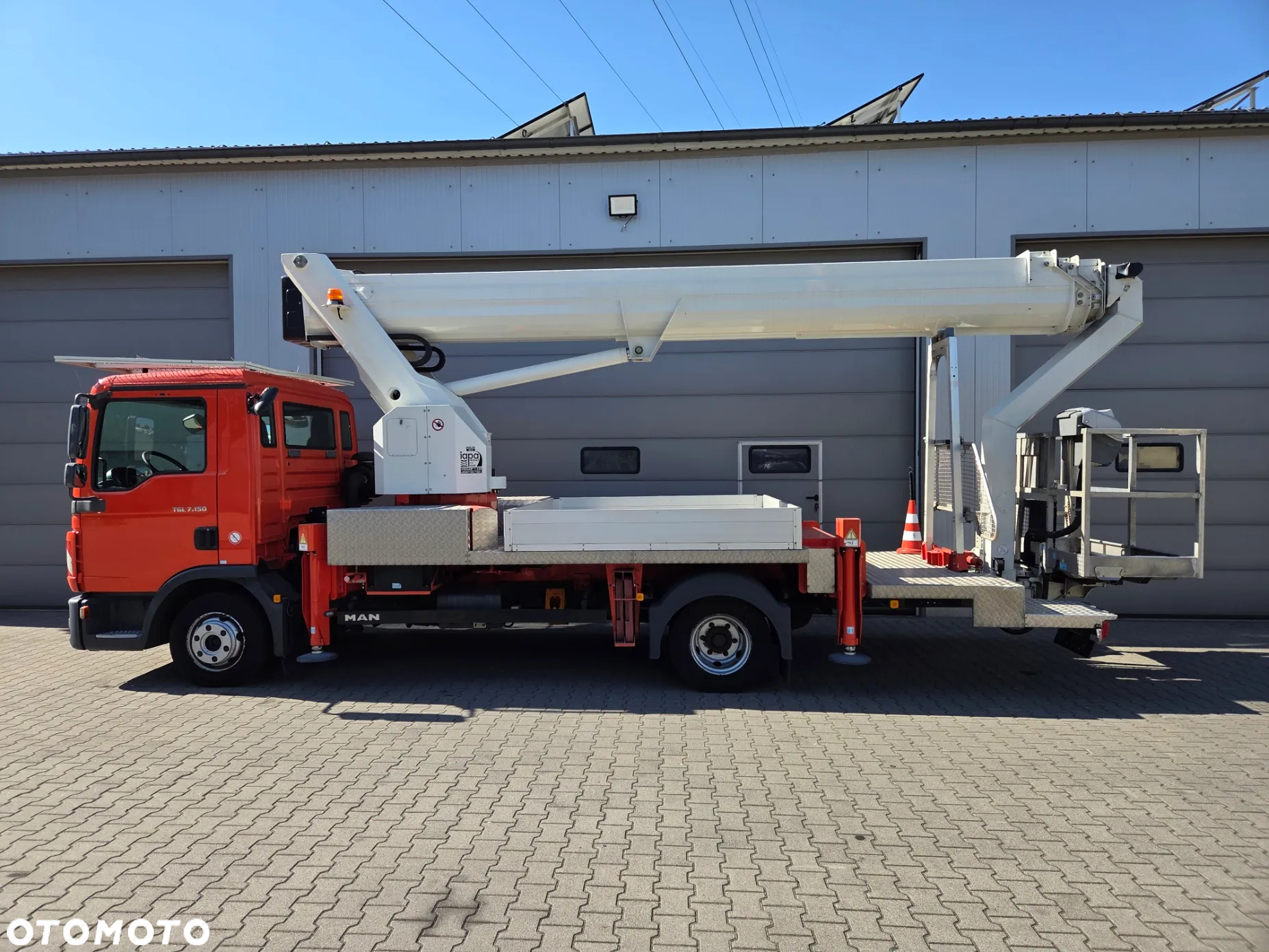 MAN TGL 7.150 - 33 m RUTHMANN T 330 Podnośnik koszowy montażowy ZWYŻKA WUMAG Palfinger jak WT 300 GSR Multitel Bronto Skylift Teupen Omme JLG Genie UDT - 4