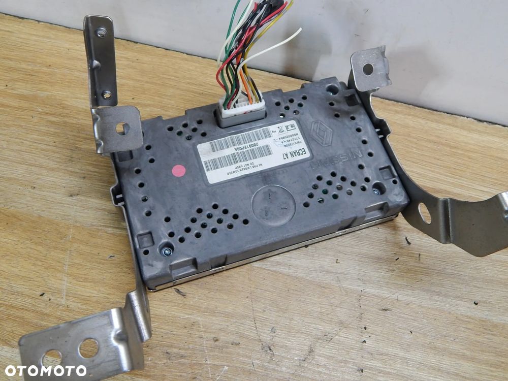 Radio czytnik nawigacja moduł ekran monitor Nissan Navara D40 Pathfinder R51 05-14 Łuków części - 9